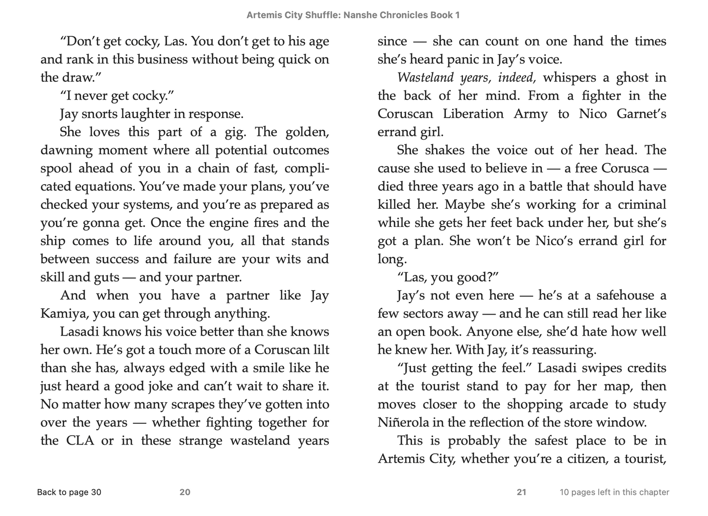 Artemis City Shuffle (Nanshe Chronicles Prequel) Ebook