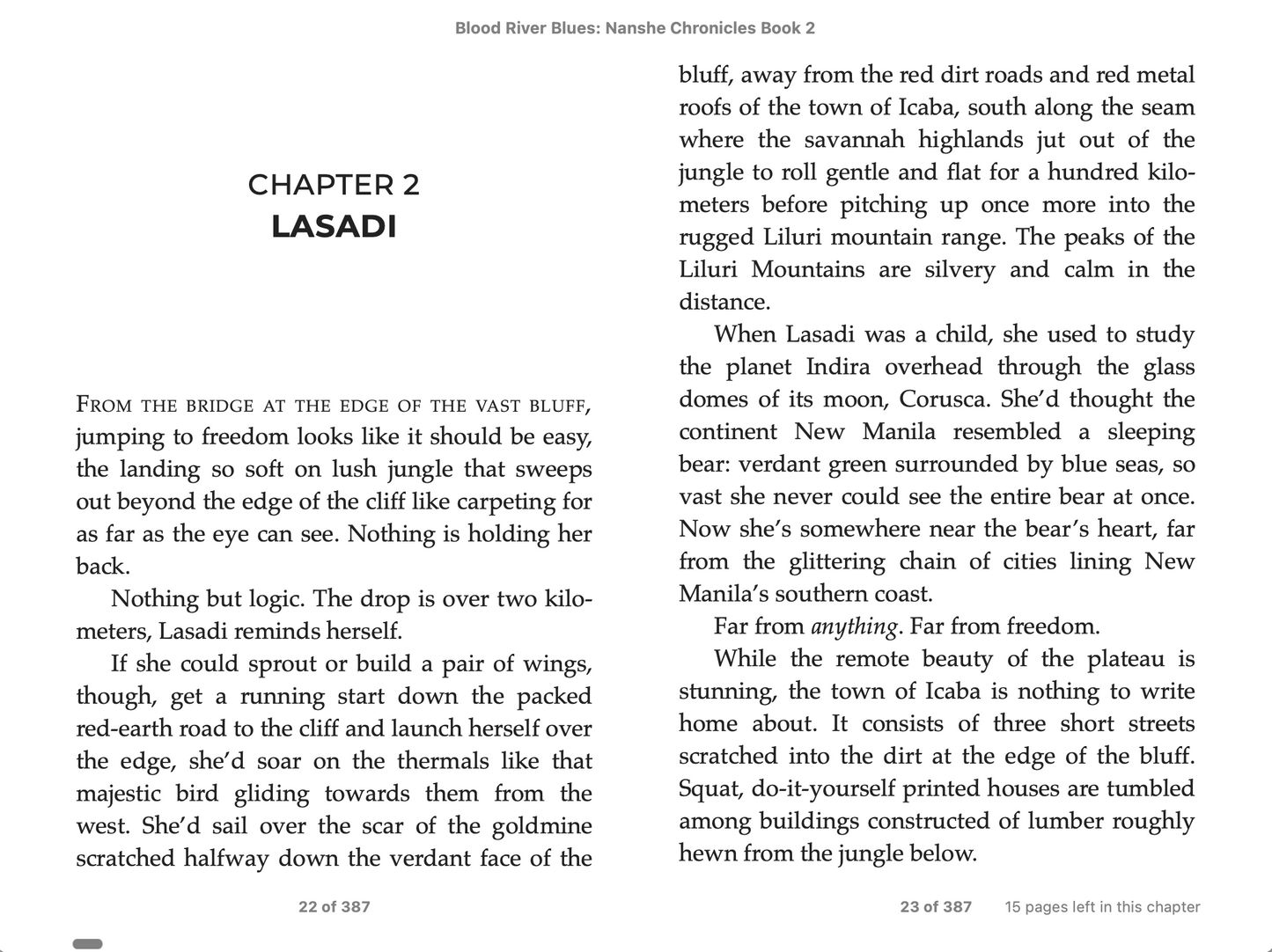 Blood River Blues (Nanshe Chronicles 2) Ebook