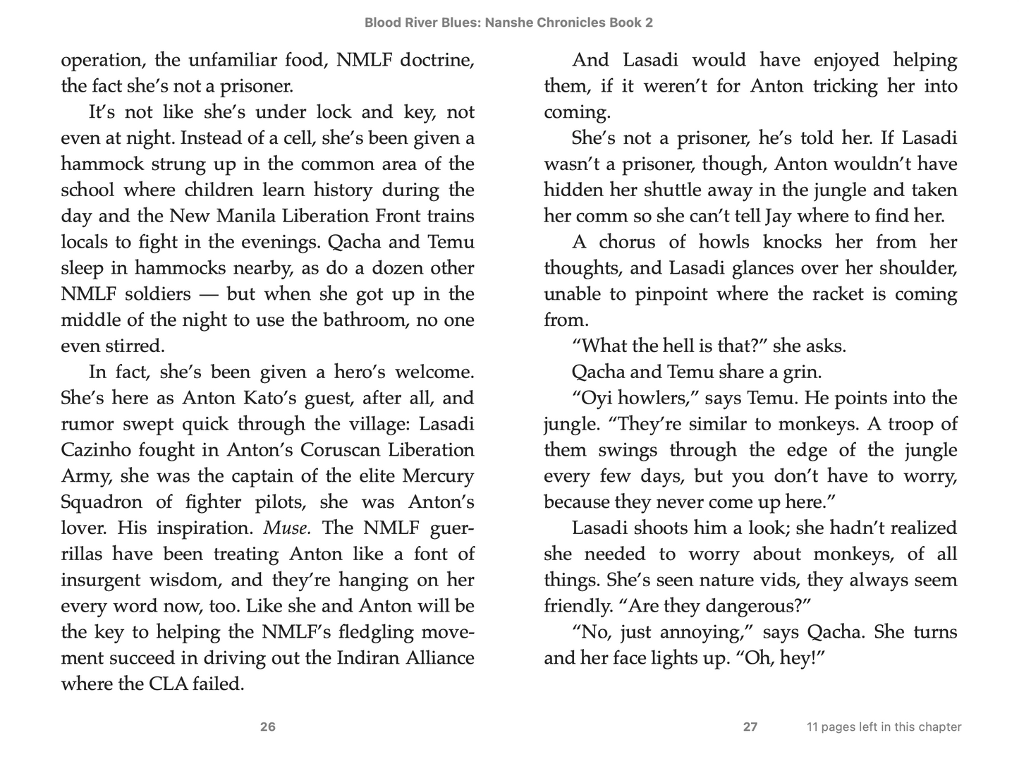 Blood River Blues (Nanshe Chronicles 2) Ebook