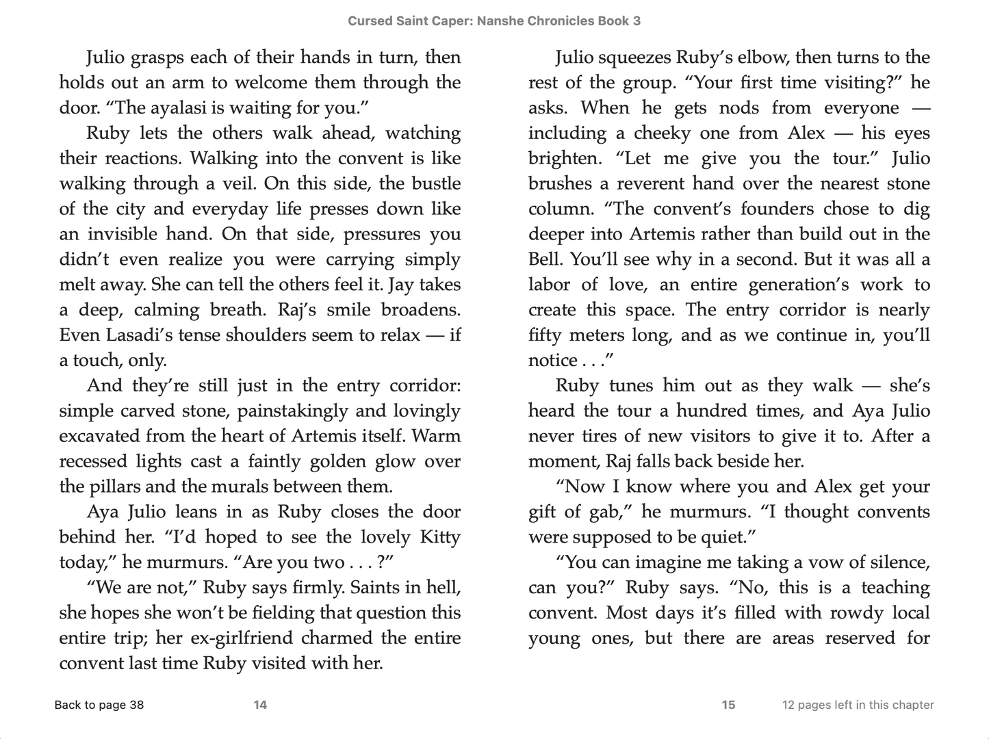 Cursed Saint Caper (Nanshe Chronicles 3) Ebook