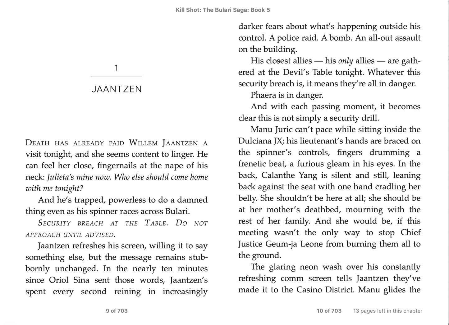 Kill Shot (Bulari Saga 5) Ebook